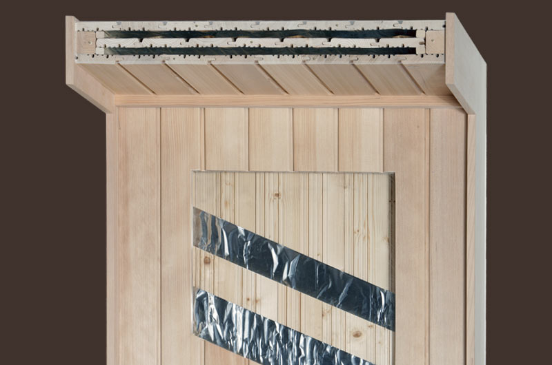 ISOHOLZ Wand / Decke