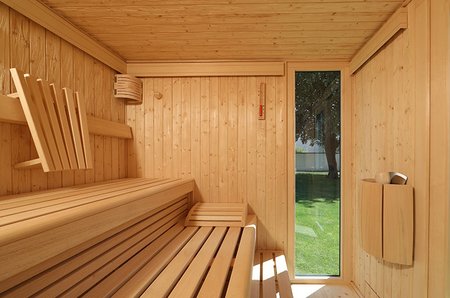 Außensauna als Infrarotsauna Thermium 