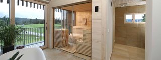 Klassische Sauna